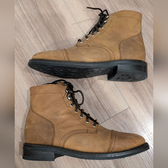 Thursday Boot Company Tan Leather Boots - Picture 3 of 7